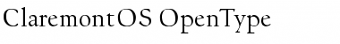 ClaremontOS Regular Font ClaremontOS Regular Font