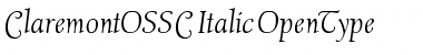 Download ClaremontOSSC-Italic Font Download ClaremontOSSC-Italic Font