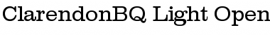 Clarendon BQ Regular Font