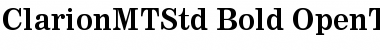 Clarion MT Std Font