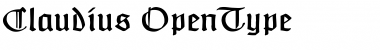 Download Claudius Font