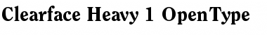 Clearface Regular Font Clearface Regular Font