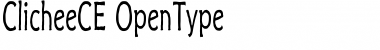 ClicheeCE Regular Font