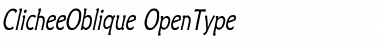 Clichee Font