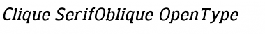 Clique Font