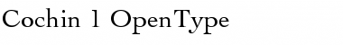 Cochin Regular Font