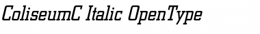 ColiseumC Italic Font
