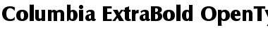 Columbia-ExtraBold Font