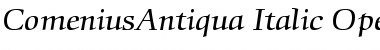 Comenius Antiqua Italic Font