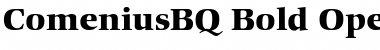 Comenius BQ Font