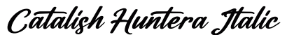 Catalish Huntera Italic