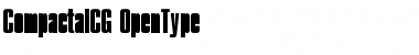 CompactaICG Regular Font