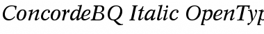 Concorde BQ Regular Font