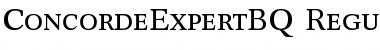 Concorde Expert BQ Font