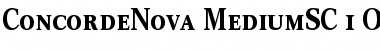 Concorde Nova Medium with Small Caps Font