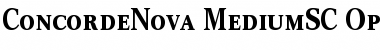 Concorde Nova Medium SC Font