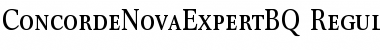 Concorde Nova Expert BQ Font