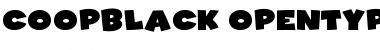 CoopBlack Regular Font