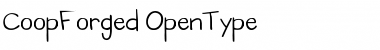 CoopForged Font