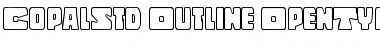 Copal Std Outline Font