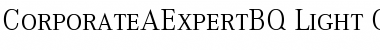 Download Corporate A Expert BQ Font