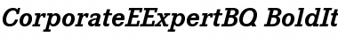 Corporate E Expert BQ Font