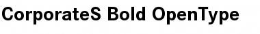 Corporate S Bold Font Corporate S Bold Font