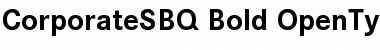 Download Corporate S BQ Font