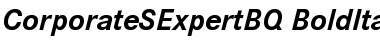 Corporate S Expert BQ Regular Font