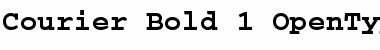 Courier Bold Font Courier Bold Font