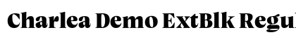 Charlea Demo ExtBlk Regular preview