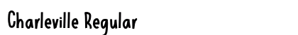 Charleville Regular preview