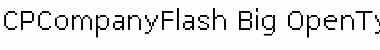 CPCompanyFlash Font