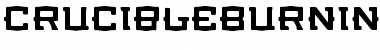 CrucibleBurnin-Medium Regular Font