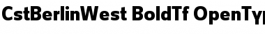 CstBerlinWest Font