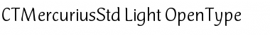 Mercurius CT Std Light Font