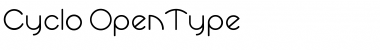 Cyclo Font