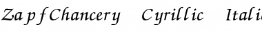 ZapfChancery Italic Font