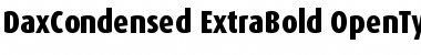 DaxCondensed Font