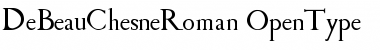 Download De Beau Chesne Roman Font Download De Beau Chesne Roman Font