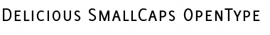 Delicious SmallCaps Font