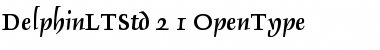 Download Delphin LT Std Font