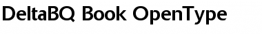 Delta BQ Font