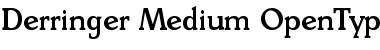 Derringer-Medium Regular Font