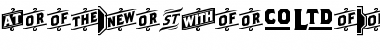 BrothersWordLogos Font