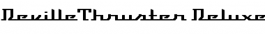 DevilleThruster-DeluxeOne Font