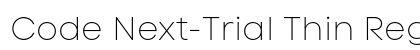 Code Next-Trial Thin Regular preview