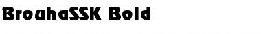 BrouhaSSK Bold Font