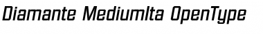 Diamante-MediumIta Font