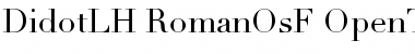 Linotype Didot OsF Font Linotype Didot OsF Font